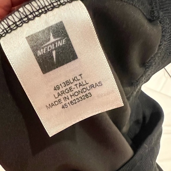 Medline black scrubs pants women’s large tall - Picture 7 of 7